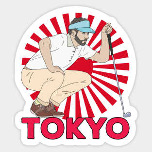 Tokyo Golf Sticker